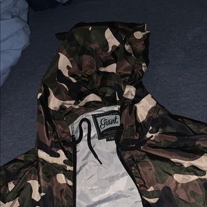 Camo Windbreaker